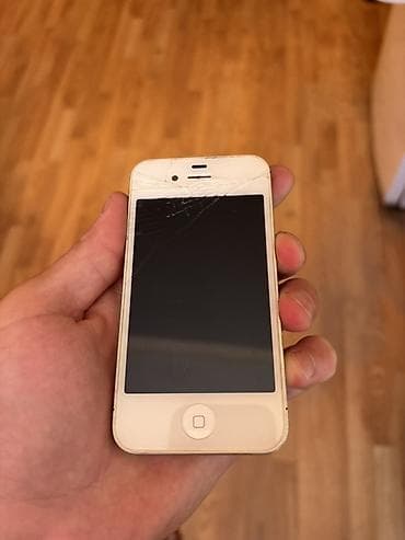 ayfon 4 s: IPhone 4S, Ağ, Qırıq — 1