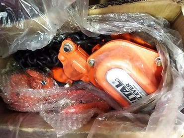 Mexaniki əl alətləri: Tal ruçqalı( 750 kq lıq_ 130 man) (1.5 ton_ 185man)(3 tonluq 240 man) — 3