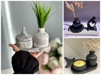 ata üçün hədiyyə: Fiqur, Gips, rəng - Ağ — 20