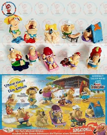 Məhsul: Kinder Ü-Ei (Kinder Überraschung) Strandid Nasen im — 1