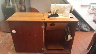 tikiş aparatı: Tikiş maşını Chayka, İşlənmiş,Mexaniki, 2 saplı Ünvandan götürmə — 4