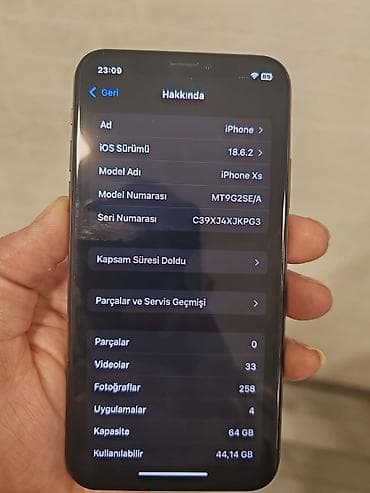 iphone 8 plus gold: IPhone Xs, Qızılı, Face ID — 9