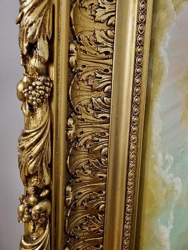 ekran sekili: Eksklüziv əl işi böyük ölçülü yağlı boya tablo – Şuşa (Cıdır düzü) və — 5