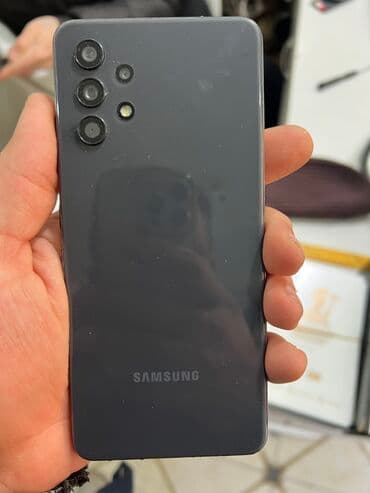 Samsung Galaxy A32, rəng - Qara, Barmaq izi — 2