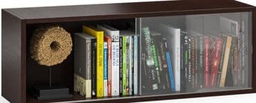 mini şkaf: Навесная стеклянная полка для книг и т.д. Размер: высота 27см, ширина — 2