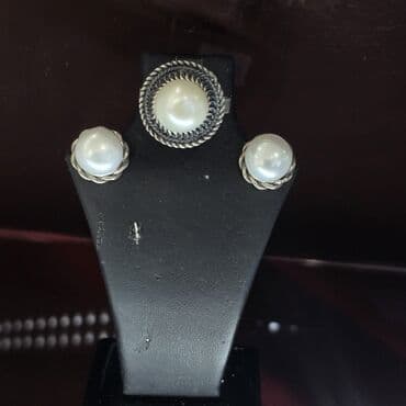 Dəstə daxildir: Üzük, Sırğa, Gümüş, 925 Əyar