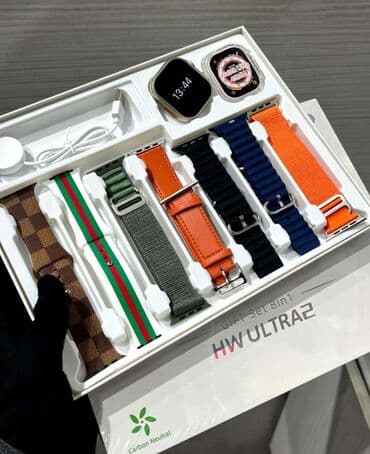 inci su: Yeni, Smart saat, Apple, Sim kart, rəng - Qara — 1