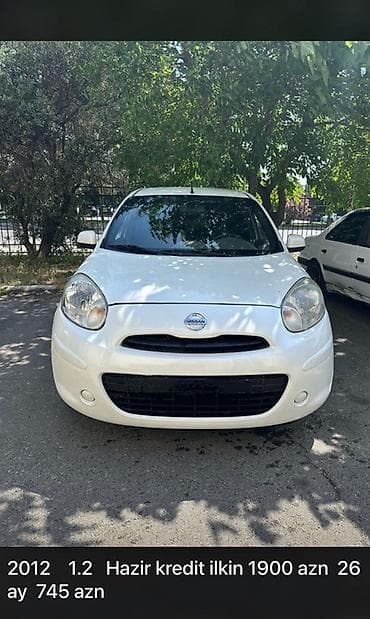 Nəqliyyat: Nissan Micra: 1.2 l | 2012 il Hetçbek — 1