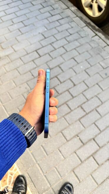 iphone бу купить: IPhone 13, 128 GB, Mavi, Zəmanət, Simsiz şarj, Face ID — 4