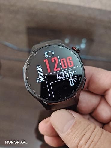 nude ten: Smart saat, Huawei, Suya davamlı, rəng - Qara — 7