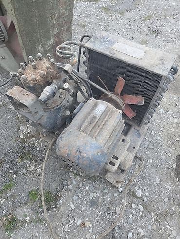 İstehsal avadanlığı: Sənaye tipli soyuducu kompressor aqreqatı Tərkib: - Kompressor bloku — 1