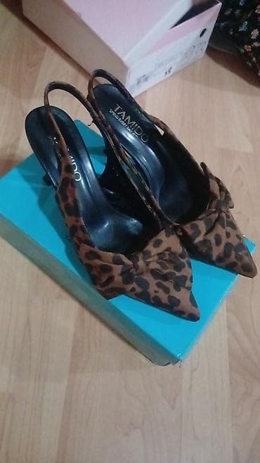 Tuflilər: Qadın ayaqqabıları – 3 cüt 1) TAMIDO brendi, açıq dabanlı slingback — 1