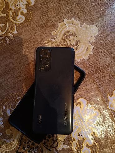 azercell 211 nomreler satisi: Redmi Note 11, 64 GB, rəng - Qara — 2