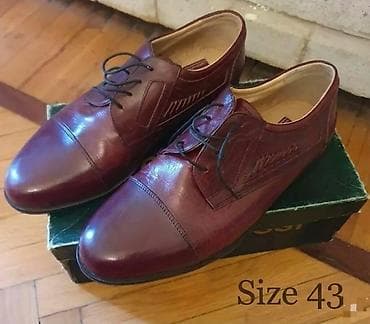 Ботинки: Gino Rossi (Vintage 90s) ​RU: Классические кожаные туфли, сделано в — 1