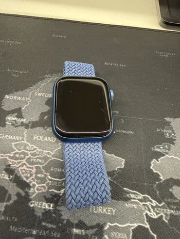 Mətbəx texnikası: İşlənmiş, Smart saat, Apple, Sensor ekran, rəng - Göy — 6