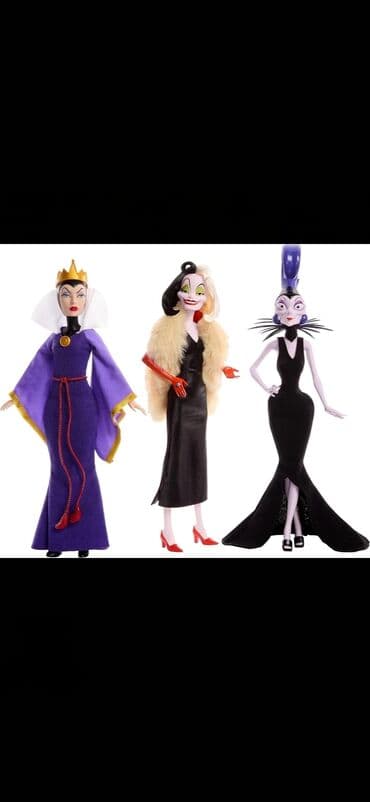 Kolleksiya fiqurları – 3 ədəd stilizə olunmuş qadın obrazı olan kukla