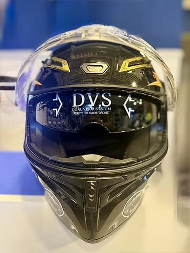 cg motor: Motorsiklet üçün tam üzlü kask – “BIZARRE” dizayn - Korpus: parlaq — 3