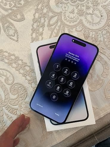 iphone 14 ucuz: IPhone 14 Pro Max, 256 GB, Deep Purple, Face ID, Sənədlərlə — 2