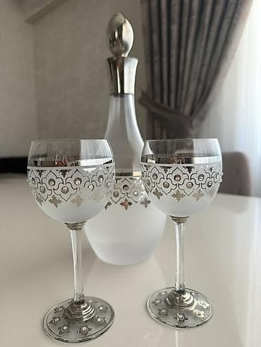 set qabları: Rəng - Gümüşü, Şüşə — 1