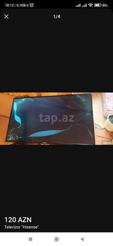 proxeed plus qiymeti: Satilir ekrana zede deyib gorsetmir iwlekdi hisense boyuk ekran — 1