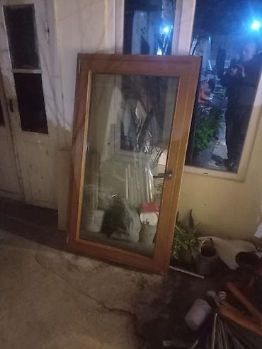 islenmis laminant: PLASDIK PƏNÇƏRƏ ölcusu 1m07sm1m53sm80sm1m56sm, 90sm1m56sm — 2