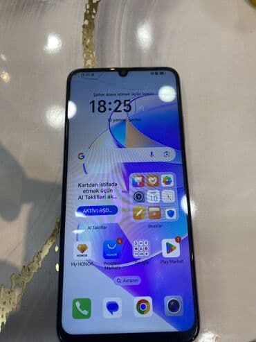 Fly: Honor X7a, 128 ГБ, цвет - Зеленый, Гарантия, Кнопочный, Отпечаток пальца — 2