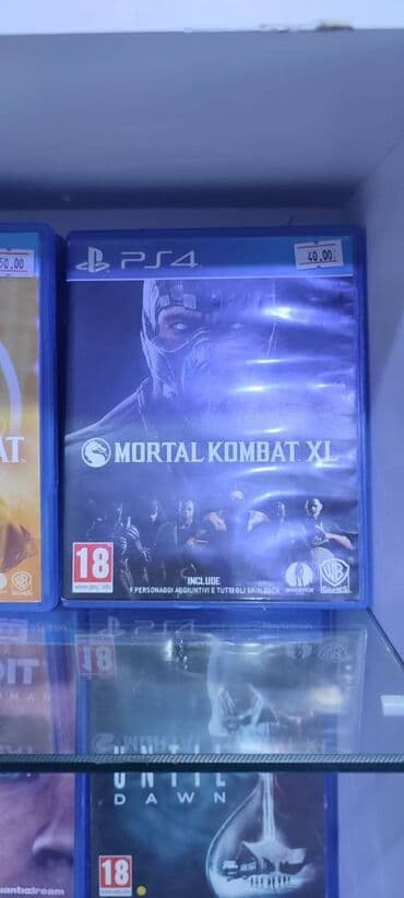 playstation oyunlari: Mortal Combat X Oyun diski, az işlənib. 🎮Playstation 3-4-5 original — 1