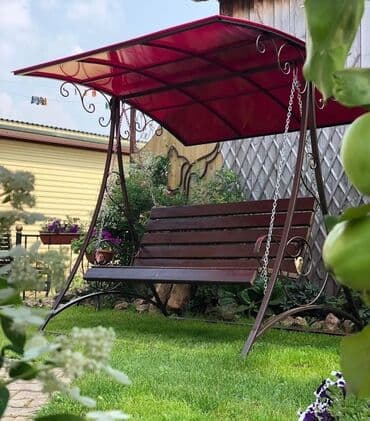 Sifarişlə bağ üçün masa və oturacaq dəstləri: Metal en mmc olaraq istədiyiniz forma və ölçüde demir işlerinin — 4