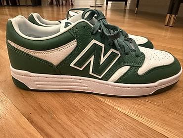 New Balance 480 idman ayaqqabısı - Rəng: tünd yaşıl/ağ (iki rəngli) - — 2