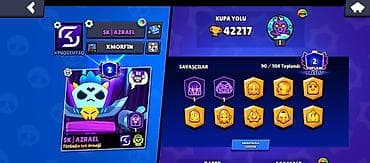 ps satış: Brawl Stars hesabı – yüksək səviyyəli profil - Kupa yolu: 42,217 - — 1