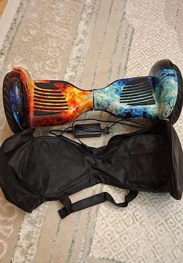 CD, DVD disklər və kassetlər: Elektrikli hoverboard (segway) – “Alov və Buz” dizaynı Xüsusiyyətlər — 1