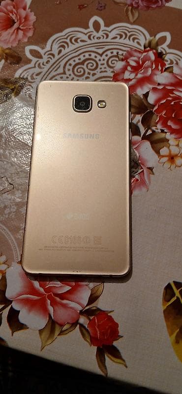 duron kamera: Samsung Galaxy A3 2016, 16 GB, rəng - Qızılı, Barmaq izi — 5