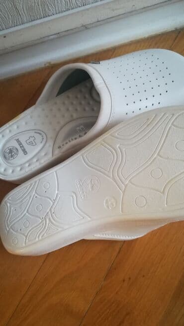 kişi üçün yun şap şaplar: Ağ sabo . Gezer. razmer 42 — 3