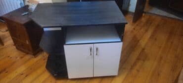 pləkən: Künc Tv altlığı, Polkalı, Laminat — 3