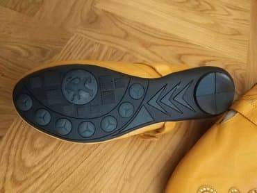 şnurlu qadın mokasinləri: Tuflilər, Ölçü: 39.5, rəng - Narıncı, Yeni — 3