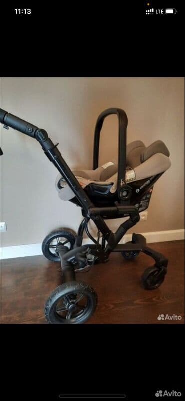 прогулочная коляска: 3-ü 1-də araba, İşlənmiş, Ünvandan götürmə — 3