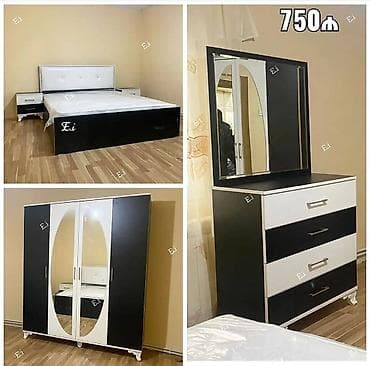 İkinəfərlik çarpayı, Dolab, Termo, 2 tumba, Azərbaycan, Yeni