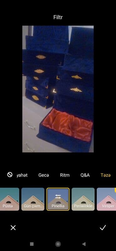 Hyundai: Hədiyyə qutusu, rəng - Göy, Ünvandan götürmə — 3