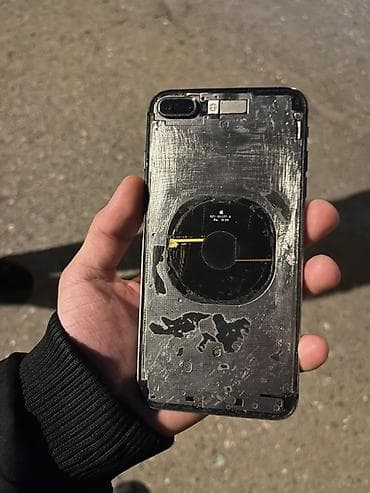 hisense infinity e9: IPhone 8 Plus, 64 GB, Qara, Qırıq, Barmaq izi, Simsiz şarj — 2