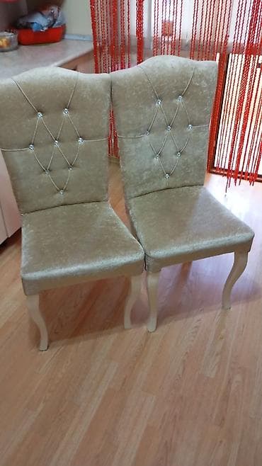 Qonaq otağı üçün, İşlənmiş, Qatlanmayan, Stul