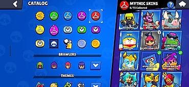 Brawl Stars oyun hesabı - Hesab yaradılıb: 2021 - Təcrübə səviyyəsi — 10