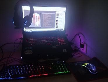 asus çanta: İşlənmiş ASUS ROG, 17.3 ", Intel Core i7, 1 TB, Ünvandan götürmə, Pulsuz çatdırılma, Ödənişli çatdırılma — 1