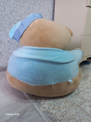 uşaq kral kostyumları: İşlənmiş, Pufik-kreslo, Parça, rəng - Göy, Kredit yoxdur, Çatdırılma yoxdur — 5