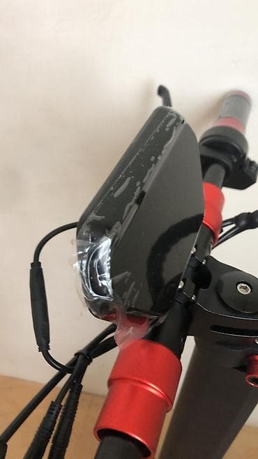 электросамокат: Elektrik skuter – qara/qırmızı dizayn, güclü şəhər və off-road yürüşü — 7