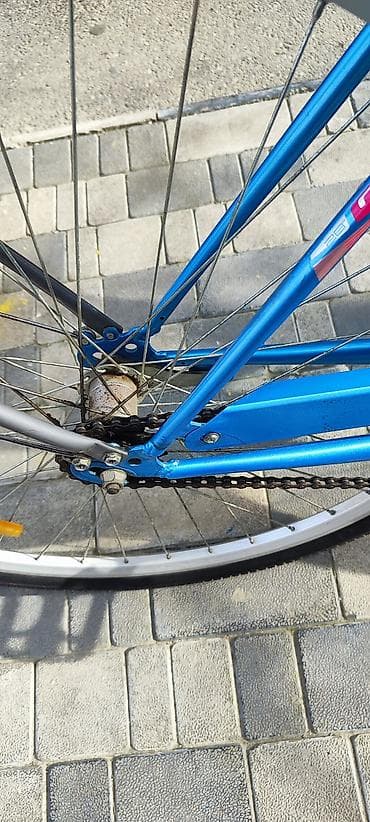 Şəhər tipli velosiped – STELS 28 - Rəng: metalik mavi, klassik aşağı — 6