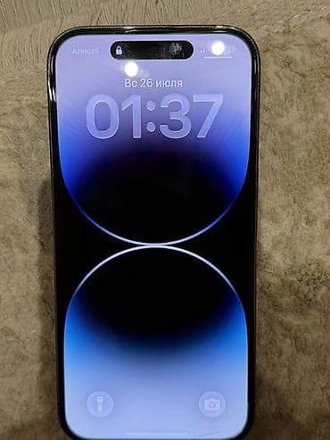 iphone se kreditle: IPhone 14 Pro, 256 GB, Deep Purple, Face ID — 2