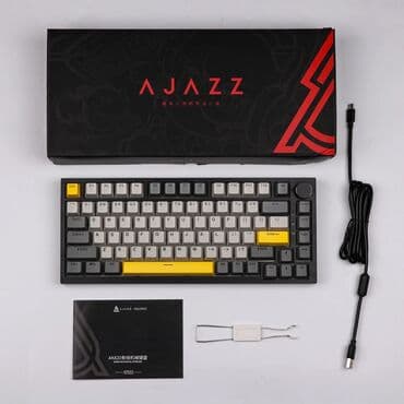swit: 🔥 Ajazz AK820 Mekanik Klaviatura 🔥 ⌨️ 75% kompakt layout – minimal — 1