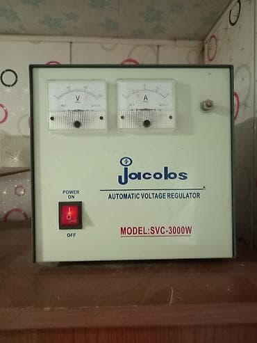 Jacobs Automatic Voltage Regulator – Model: SVC-3000W - Güc: 3000W - — 1