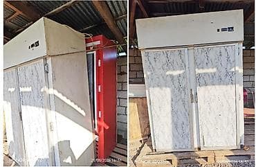 Et soyuducusu 2 ededi tam işləkdi ölçü 2/160 sm qırmızının tam şəklin