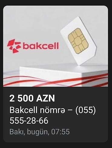 khazar satis merkezi: Xüsusi “ElaSAAT” seriyalı nömrə - Operator: 055 - Yadda qalan — 2